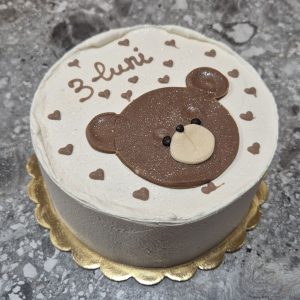 Tort bento ursuleț – aniversare 3 luni